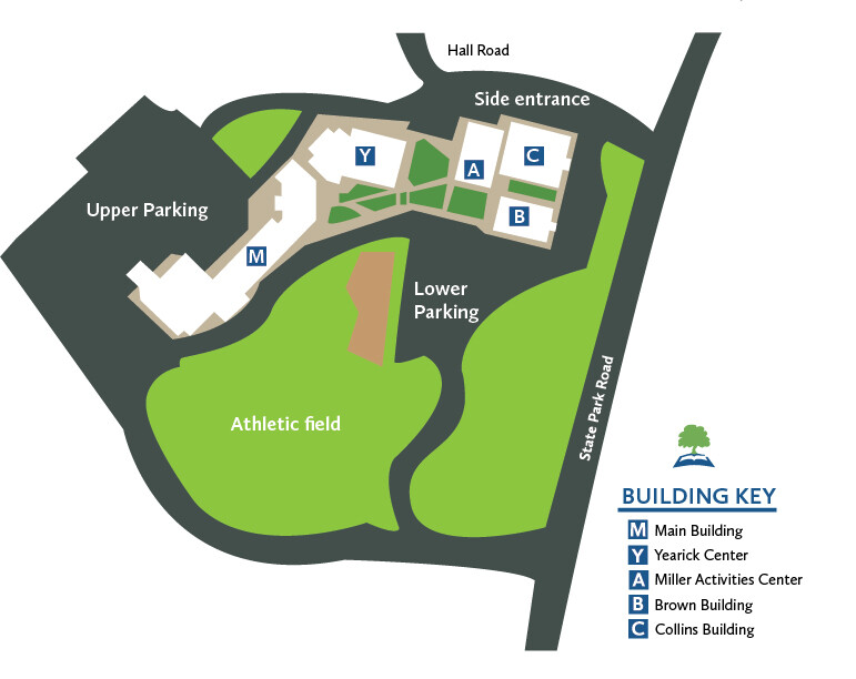 HP Campus Map